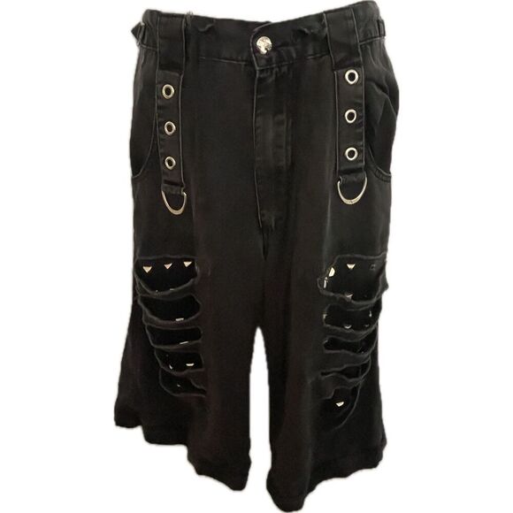 Tripp nyc Other - Tripp NYC Vintage Baggy Bondage Shorts Goth Unisex Size Small